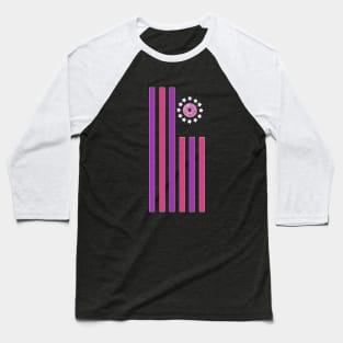 Donut - Flag Baseball T-Shirt